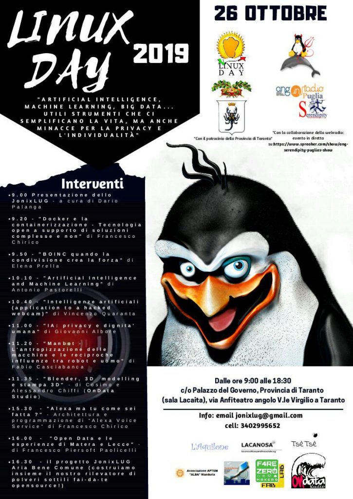 Linux Day 2019 Taranto